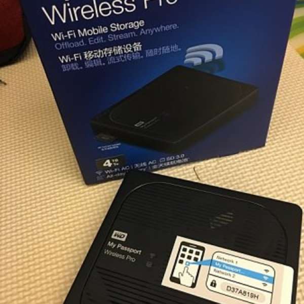 Western Digital My Passport Wireless Pro  4TB