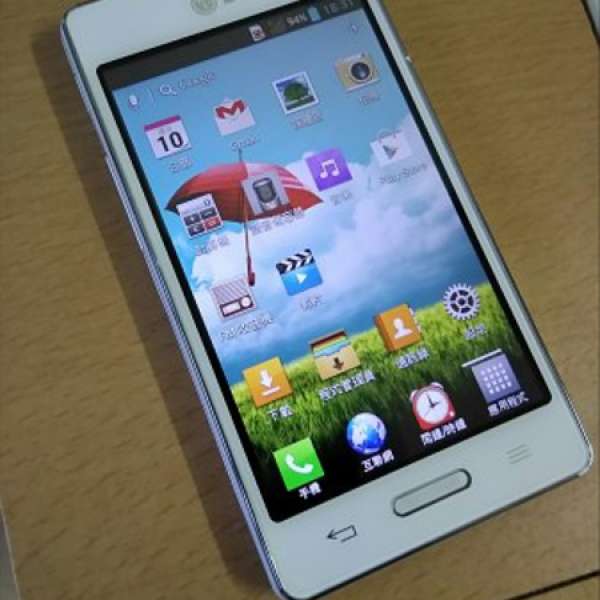 LG L5 白色智能手機