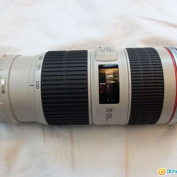 行貨有單 Canon 鏡頭 70-200 F4L IS 98%新 $6400 小小白 IS防震 70-200mm