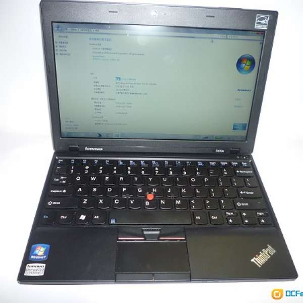 Lenovo ThinkPad X100e (MON 11.6吋1366x768, 3GB RAM, 250GB HD, AMD MV-40