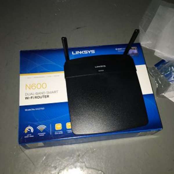 Linksys EA2750 Dual Band Wifi N600 Router