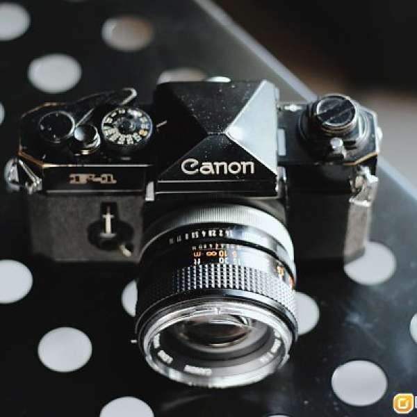 canon F-1 F1 with FD 50mm F1.4 lens 旗艦菲林單反
