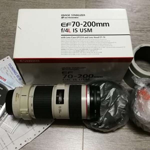 Canon EF 70-200mm f4L IS USM小小白