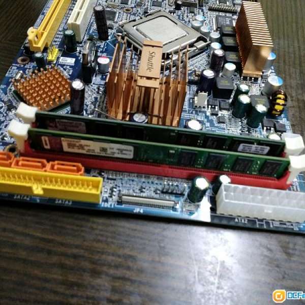 Intel 4 Cores Q6600 CPU+(小型主板 )+4GB Ram