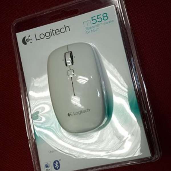 Logitech 藍牙滑鼠M558 適用於 MAC Win