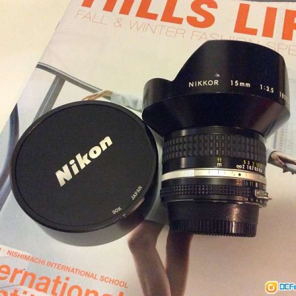 Nikon 15mm F3.5 AIS (Canon Sony Fuji)
