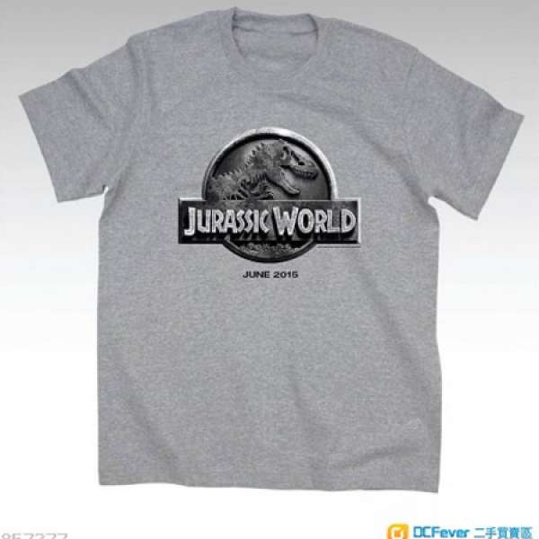 電影「侏羅紀世界」紀念版 T-shirt (全新)