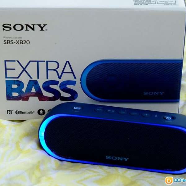 Sony SRS-XB20防水藍芽喇叭