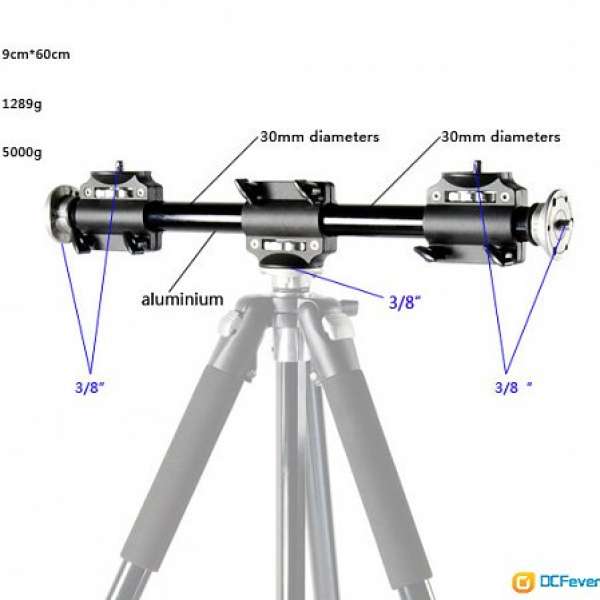 [出售] 腳架橫臂 / 延伸桿 / tripod horizontal arm 100% new