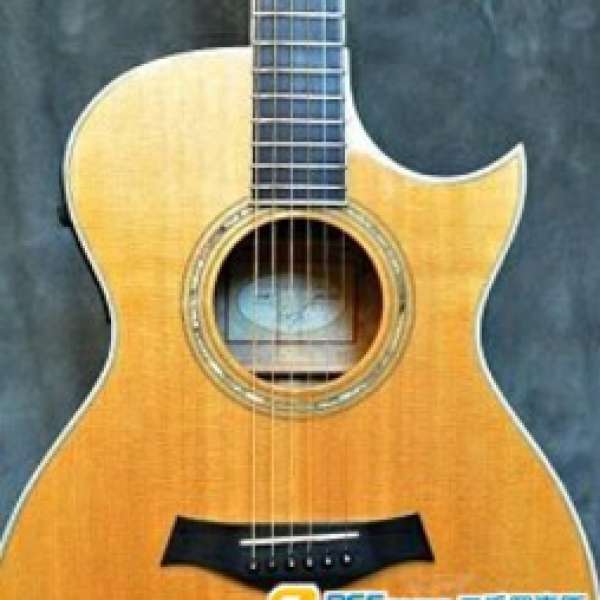 TAYLOR 612CE ACOUSTIC ELECTRIC GUITAR 罕有特別木紋