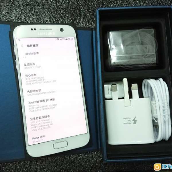 Samsung s7 32gb 白色行機