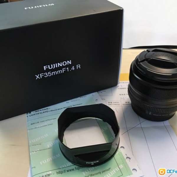 Fujifilm FUJINON XF35mmF1.4 R 行貨