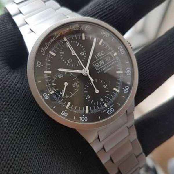 萬國IWC GST titanium ref. 3707-003 鈦金屬  自動計時腕錶，日曆，ETA 7750芯。