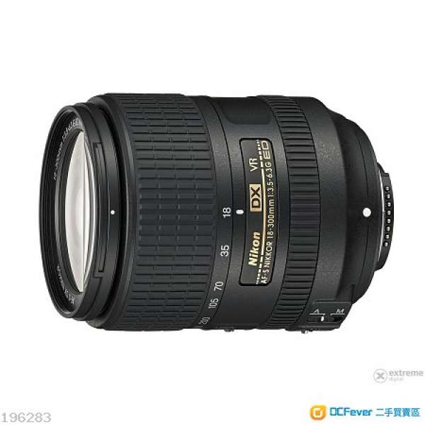 Nikon AF-S DX 18-300  f/3.5-6.3G ED VR