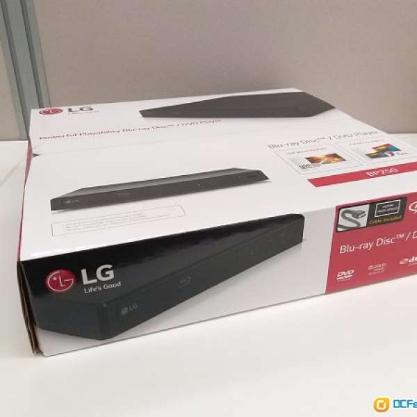 全新 LG BP250 藍光影碟播放機 Blu-ray Disc/DVD Player