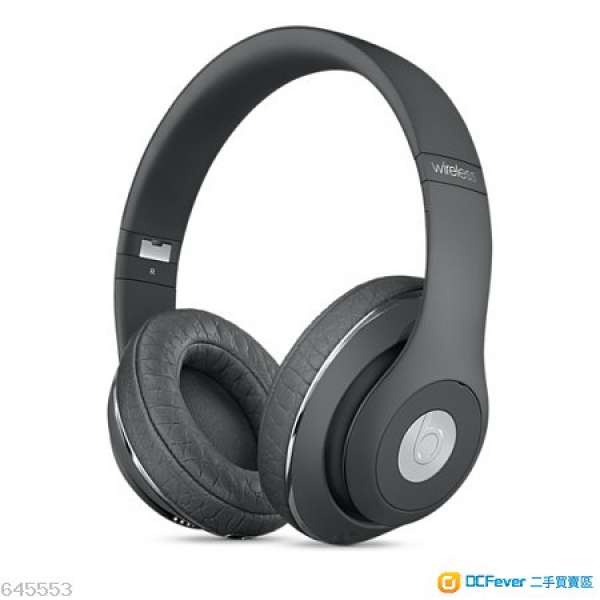 九成新 Beats Studio Wireless 頭戴式耳機 Alexander Wang 特別版 鴿灰色 絕版