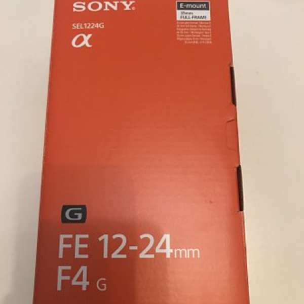 Sony FE 12-24mm 全新行貨未使用
