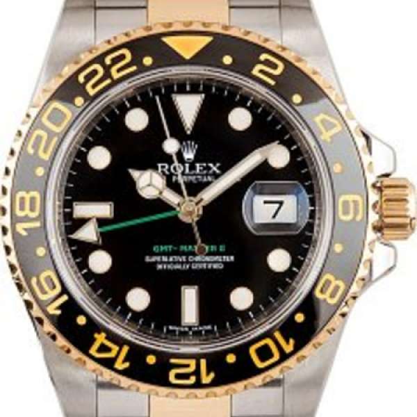 Rolex GMT Master IIc (Two-Tone) 116713LN Watch  (not IWC/Seiko/Patek)