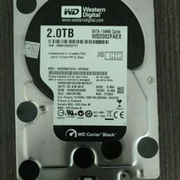 WD 2T Black