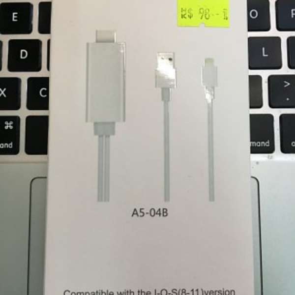 Lightning To HDMI HDTV Cable Iphone Ipad