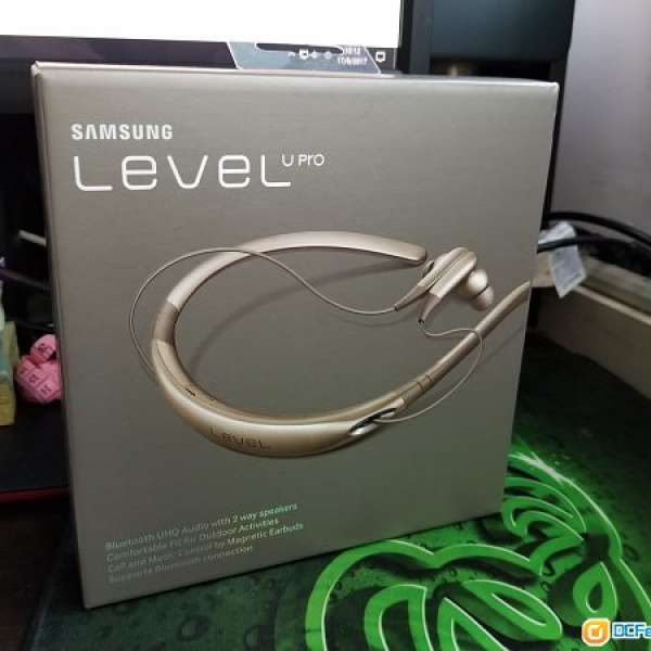 全新 Samsung level u pro (金) 高清藍芽無線耳機