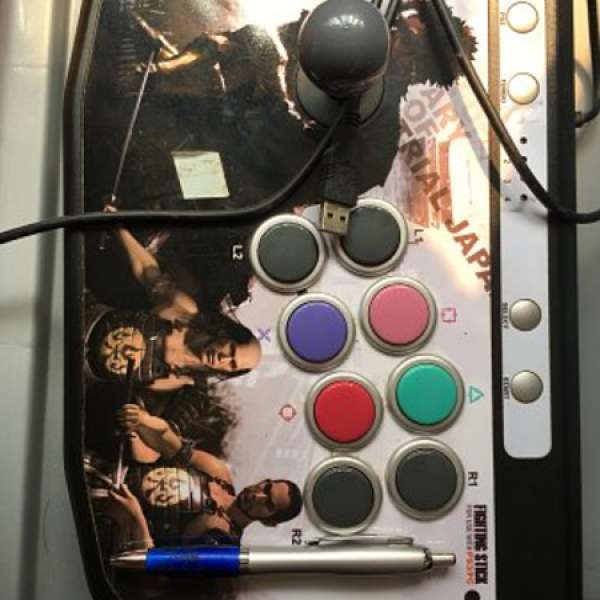 fighting stick for pc/ps3 usb頭 80%新