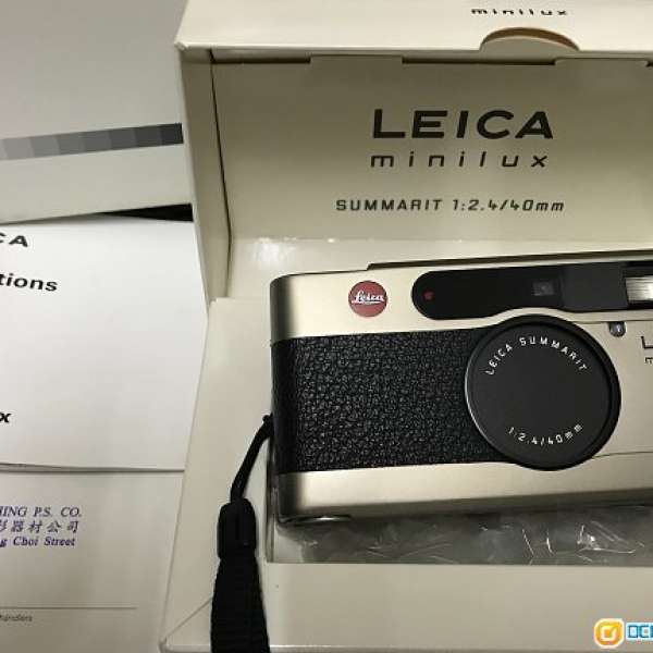 Leica Minilux 90% new ( Hong Good )