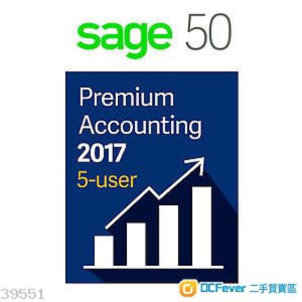 Sage 50 Peachtree Premium Accounting 2017 (5 Users)