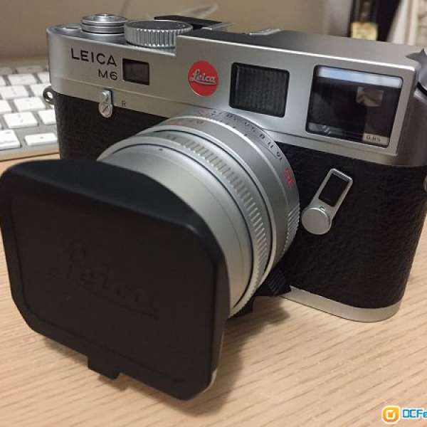 FS: Leica M6 TTL 0.85 Silver Chrome & Leica Summilux-M 35mm f/1.4 ASPH