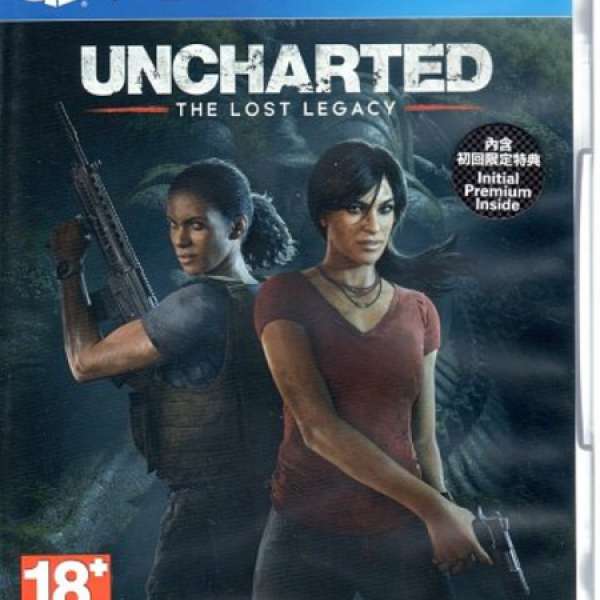 出售PS4-Uncharted The Lost Legacy (中英文版）