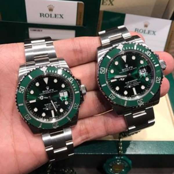 100% New Rolex Submarine 116610LV 勞力士 綠水鬼