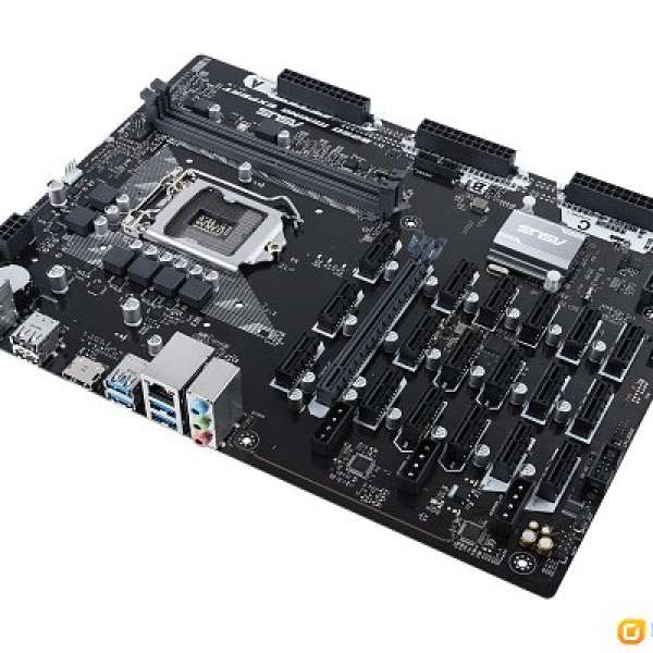 誠收 ASUS 華碩 B250 MINING EXPERT B250,DDR4,LGA 1151,1*PCI-e x16+18*PCI-e