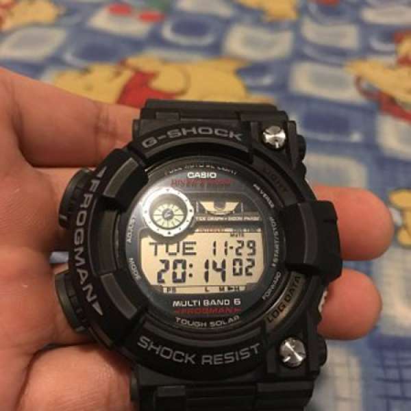 g shock GWF-1000-1JF黑千蛙日本版