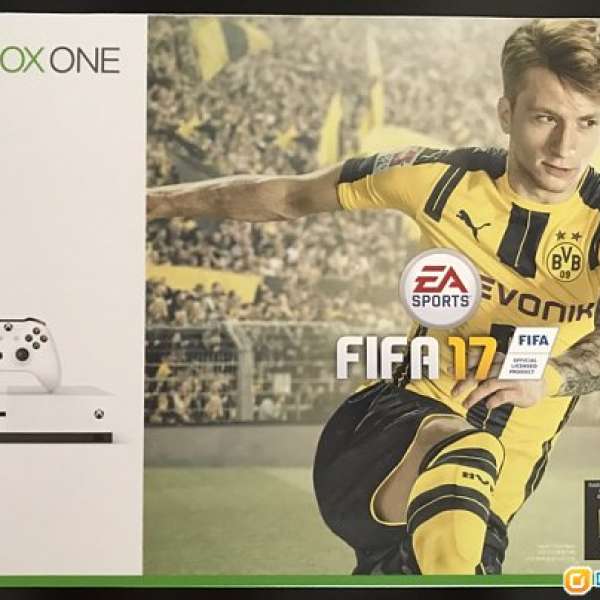 全新未開封 XBOX ONE S 1TB FIFA版 白色