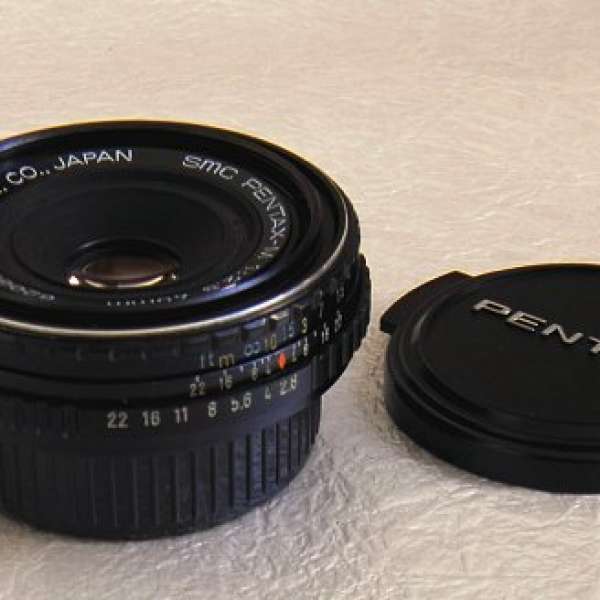 PENTAX SMC PENTAX-M 40mm f2.8 Pancake Lens