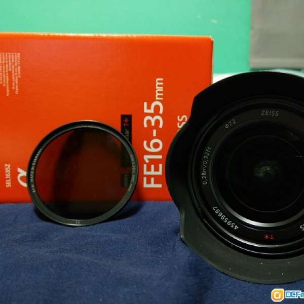 Sony SEL1635Z Zeiss Vario-Tessar T* FE 16-35mm F4 ZA OSS