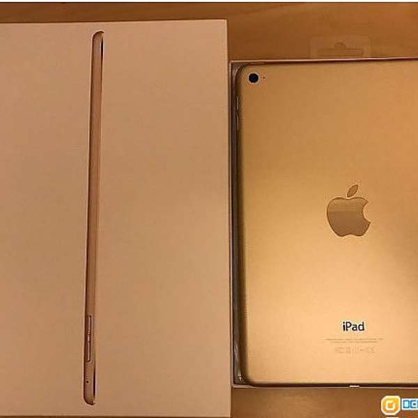 出售物品: 出售物品: 99.9% New 2016年版iPad mini 4 64G (WIFI), 極小用，玫瑰金白...