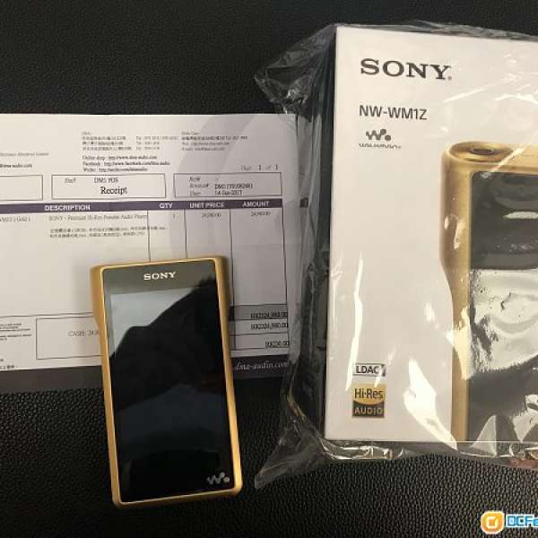 Sony NW-WM1Z music player (香港行貨 ，有保養)