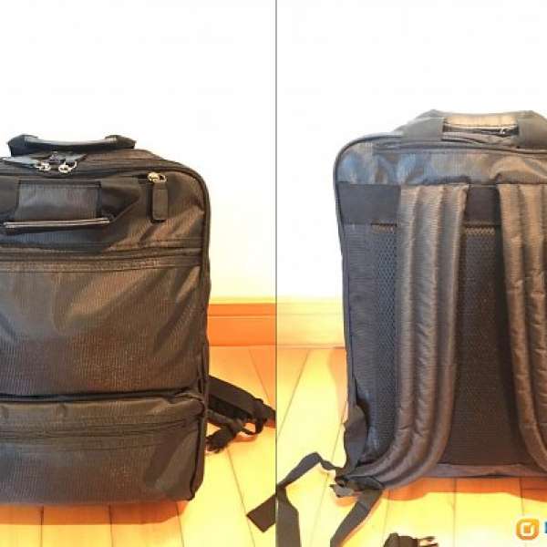 日本 Backpack 背包 囊 書包 15.6 吋 notebook 防水 韓 超輕 多格 功能 99% 新 非 ...