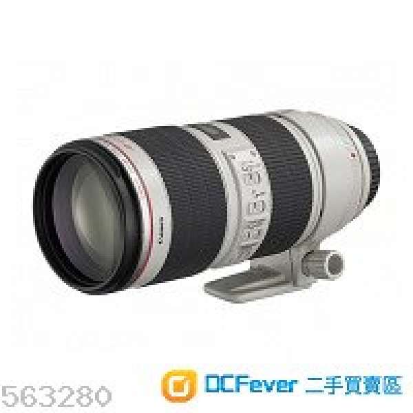Canon EF 70-200mm F2.8 L IS II USM(100%全新行貨,一年保養) --現金價$12238