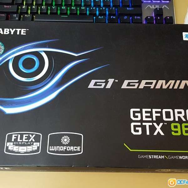 95% 新 Gigabyte GTX 960 G1 Gaming 2Gb 【有盒，有单，有 10 个月保養】