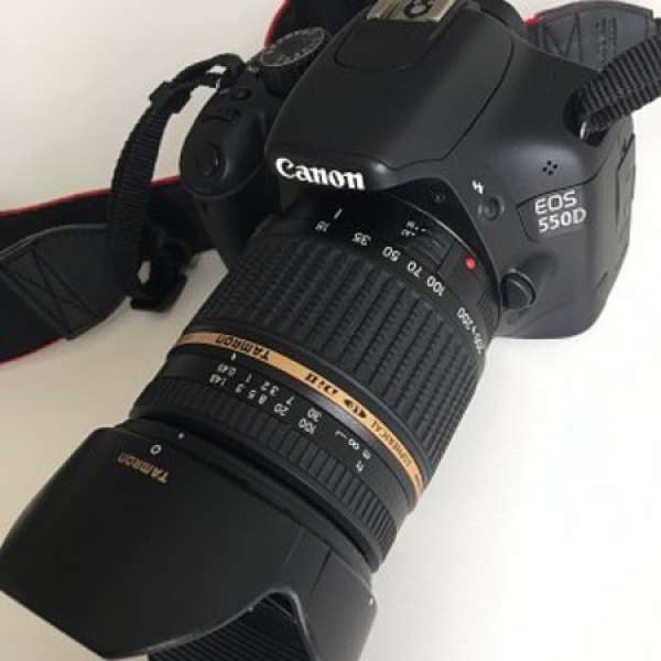Canon 550D單反 + Tamron AF 18-250mm F3.5-6.3 (IF) Macro 天涯鏡 適合初學