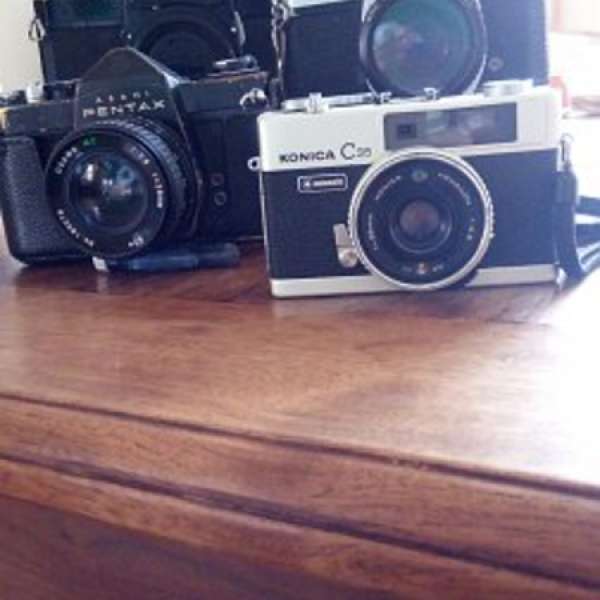 古董 相機四部不散賣
