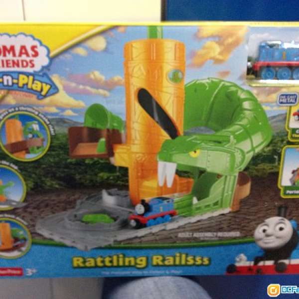 Thomas & friends take n play fisher price rattling railsss