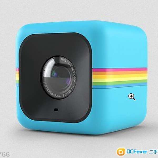 95% New Polaroid Cube 有盒 (藍色)