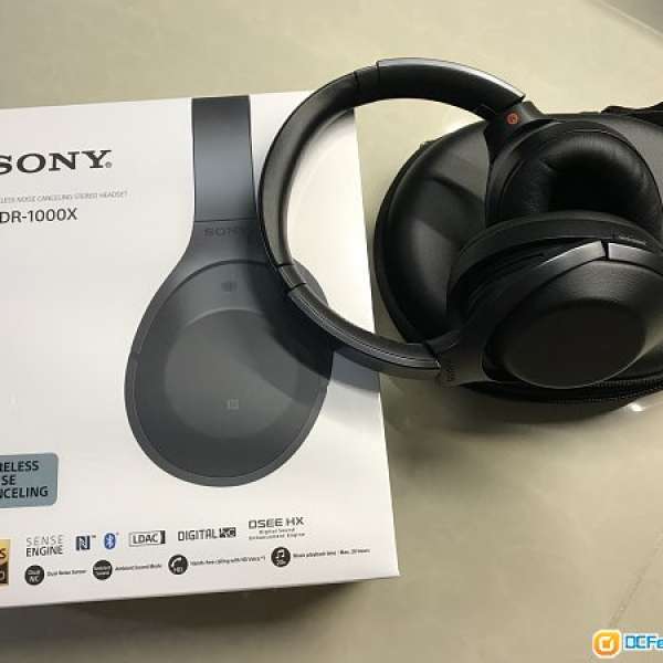 Sony mdr 1000x 藍芽降噪耳機 行貨 有單9月20買入 一年保養