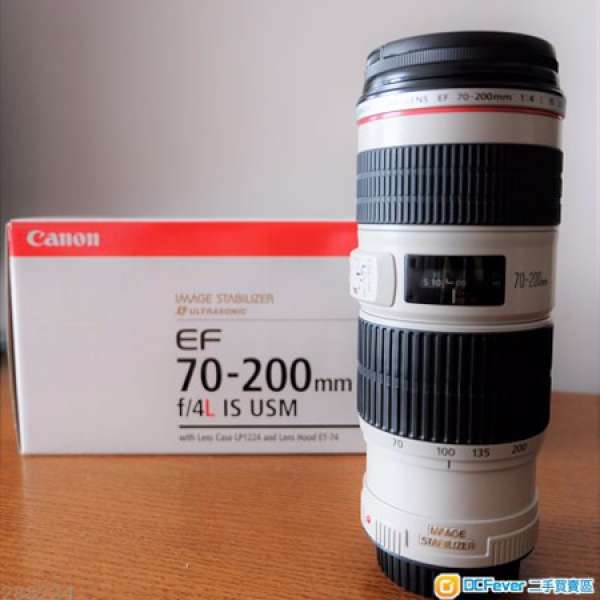 Canon EF 70-200mm f4 L IS USM 小小白