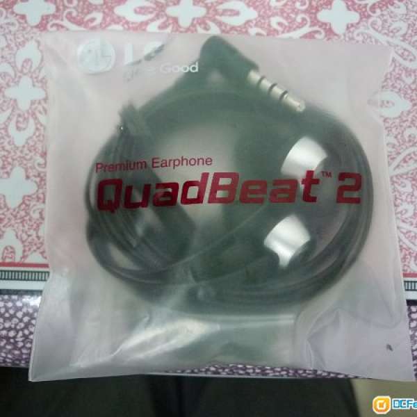 全新 正貨 LG LE530 Quadbeat 2 premium earphone 耳機