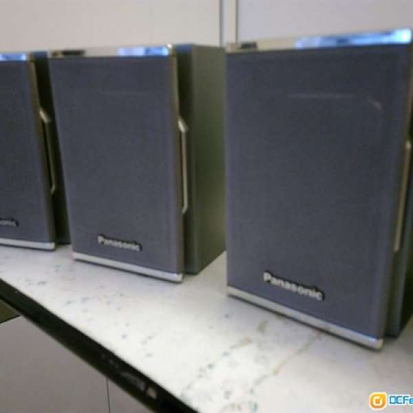 中古書架喇叭 Panasonic speaker x 4 front + rear