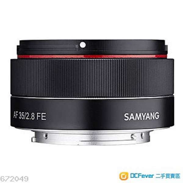 100%全新 Samyang AF 35mm F2.8 FE 行貨